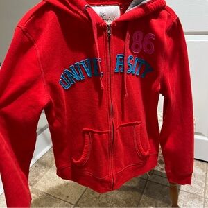 Free Spirit Full Zip Hoodie sz L